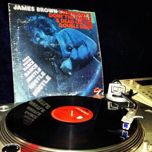 vinylpsyched:  Everybody’s doing the Hustle and Dead on the Double Bump. Classic breaks on this joint. #vinyl #records #jamesbrown #people #funk #soul #breaks #vintagevinyl #vinylcollectionpost #bestvinyl #godfather #hiphop #vinylpsyched #vinyljunkie