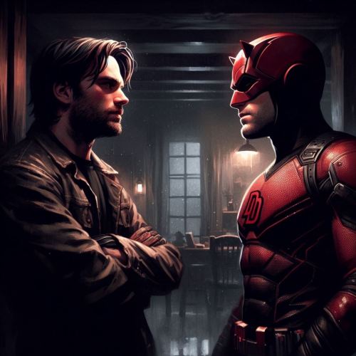 WINTER SOLDIER And DAREDEVIL Created With Ai