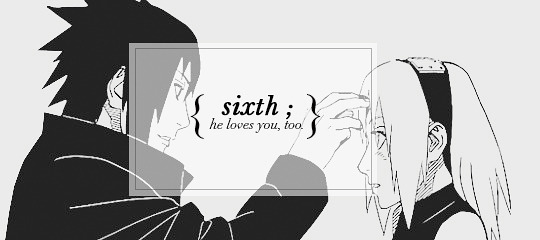 sasukura:    five things you know and one thing you don’t. (x) 