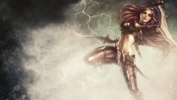 League Of Legends : Katarina Wallpaper by