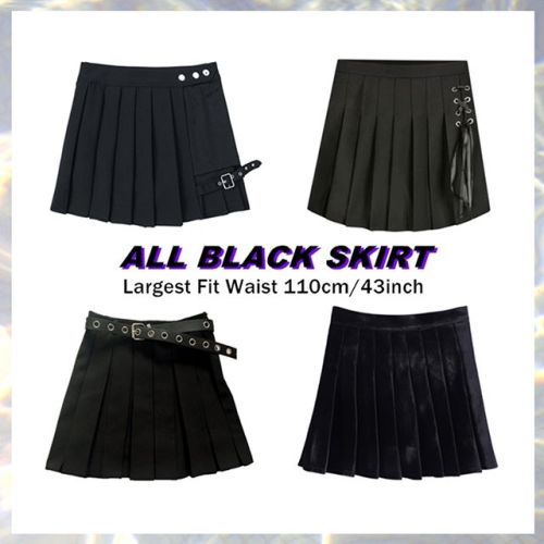 WHICH ONE IS YOUR FAV? The Pleuche Velvet IS PERFECT for winter. SHOP ITEM NO. C00258 - Belt Skirt S