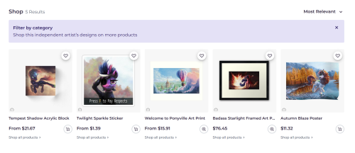 Made a print shop page on Redbubble. If you care for an art print, come and get it here: nemo2d.redb