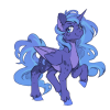 flaming-trash-can:Lunar horse adult photos