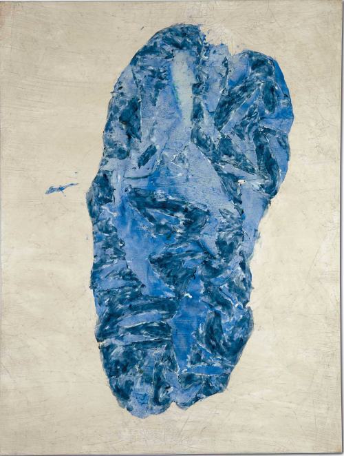 dead-molchun:Simon Hantai (1922 - 2008) Panse, 1965 (73.5 x 56 cm)