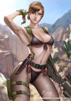 zumidraws:  Quiet from Metal Gear Solid V: