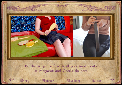 Every Woman’s Spanking Primer - Familiarize Yourself…original series by this time i want you 