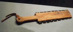 coolthingoftheday:  A macuahuitl is a wooden