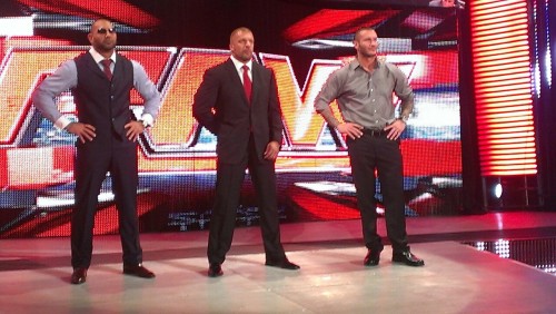 rwfan11:  welcome2my-playhouse:  Randy Orton sexxy ass had me drooling  ….you had really good seats! :-) 