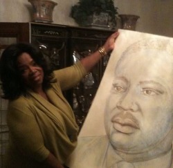 anotherfashionbook:  Picture of MLK drawn