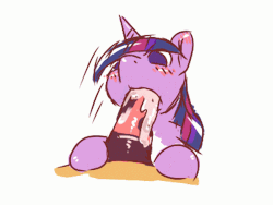 ebt-nsfw:  Twi is Cute even Sucking a Cock.  You can even imagine her panting gasps at the end&hellip; O///o