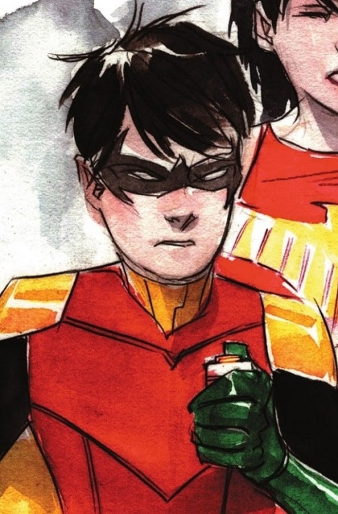 Robin Watching: 2397/∞ Dick Grayson as RobinImage Source Robin & Batman #2 by Dustin Nguyen