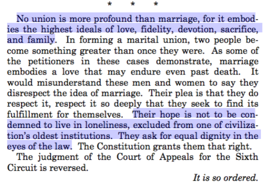 lgbtlaughs:  BREAKING: The Supreme Court says same sex couples have the right to