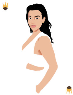 kngshxt:  Kim Kardashian by Jalen