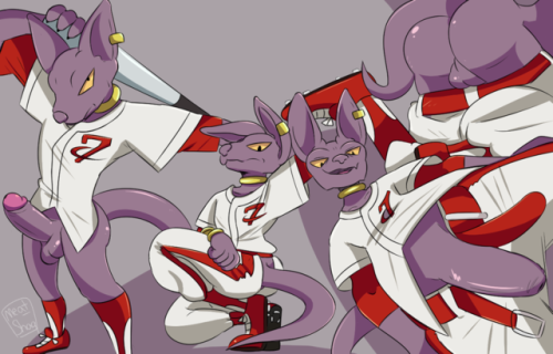 Some baseball Beerus.twitter.com/Meat_Shaq