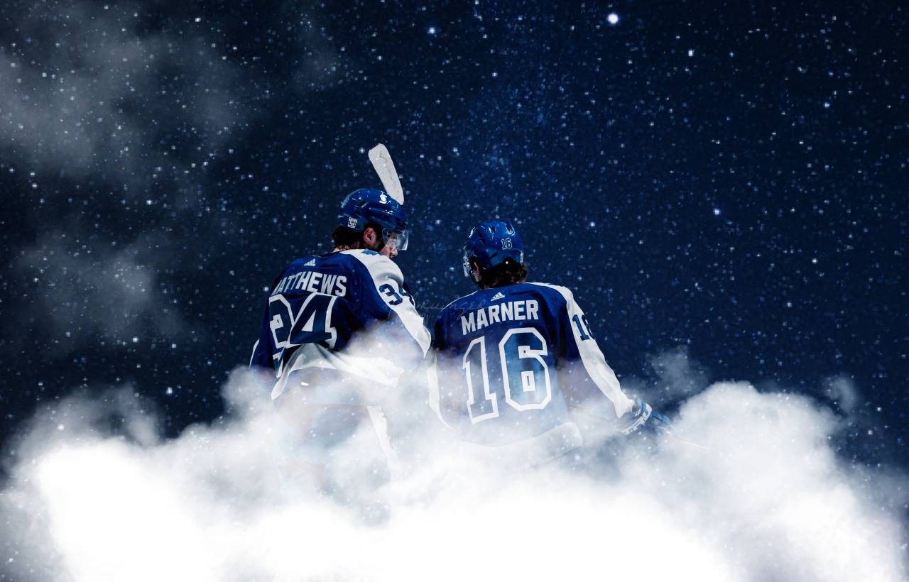 Where Hockey Meets Art — wallpapers • auston matthews & mitch