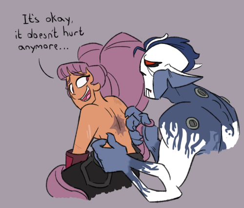 nmzuka: inspired by @dragonfoxgirl‘s beautiful drawing hhhthe thought of Entrapta having a sca