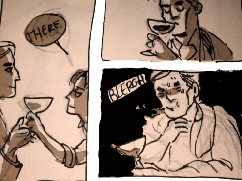 stoned-levi:  jen-suis:  tumblr user corporal-ribeye is my never ending source of laughter and inspiration for eruri stuff (basically i drew this post)  Y O U  D I D THETHING