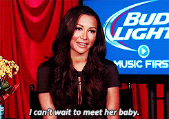 quinngron:Naya on Heather Morris’ baby-to-comeo<–<