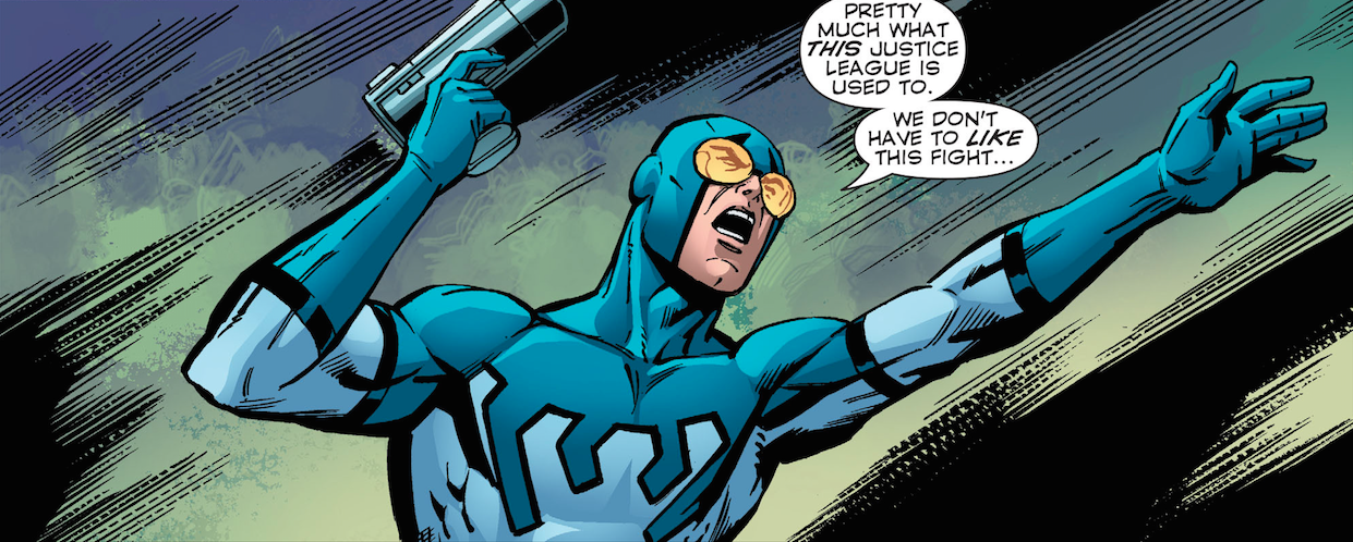 fullofcomics:  Justice League Vs Justice LeagueConvergence: Justice League International