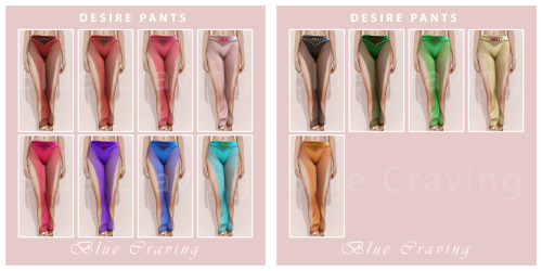 bluecravingcc:SIMS 4 CC - DESIRE SET♥ DOWNLOAD TOP ♥ Public released♥ DOWNLOAD PANTS ♥ Public releas