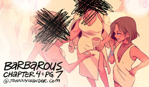 barbarous: ✨ BARBAROUS UPDATE!!! Thru Chapter 4 // Page 7! ✨ Read from Pg. 4 here! (or start from th