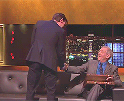 peachouille:  Ian McKellen and Matt Smith on The Jonathan Ross Show (x) 