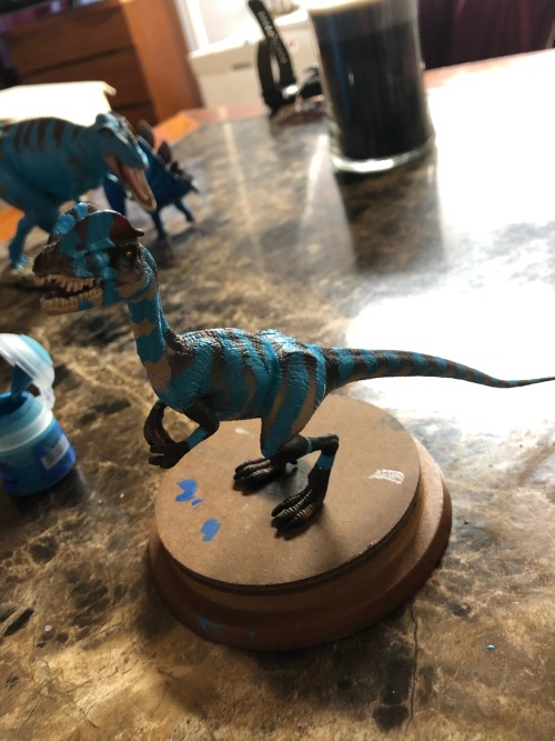 Been Painting Some Cool Models For A Custom Army Of Wetland Dinosaurs!