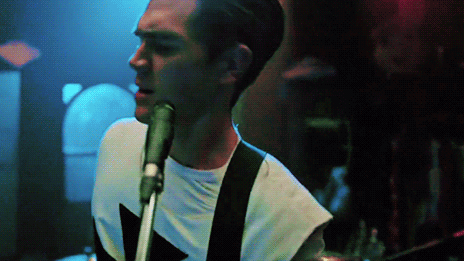 alxcecooper:The wannabe rockstar sold his guitar and began breaking rocks at his family business.The