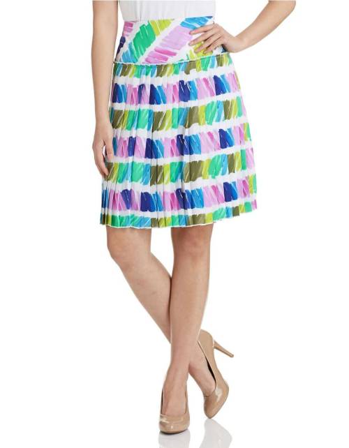 Seaside Print Pleated SkirtYou&rsquo;ll love these Skirts. Promise!