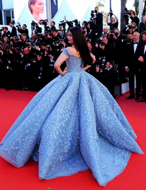 dailybollywoodqueens: Aishwarya Rai at Cannes, 2017