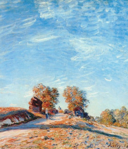 fleurdulys:  Hill Path in Sunlight - Alfred