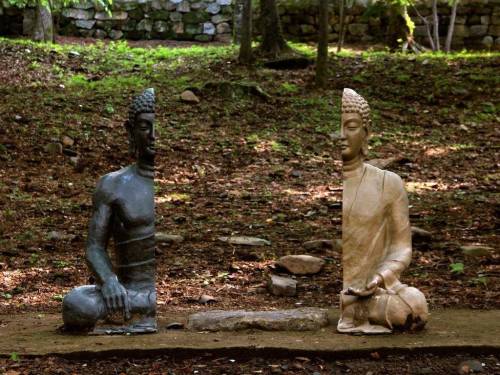 Buddha Statue at Haeinsa Temple, Korea. Space Between Thoughts, Nature of Mindtibetanbuddhist