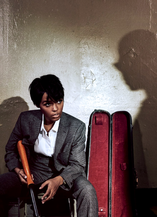 boseman-chadwick - Janelle Monáephotographed by Collier...