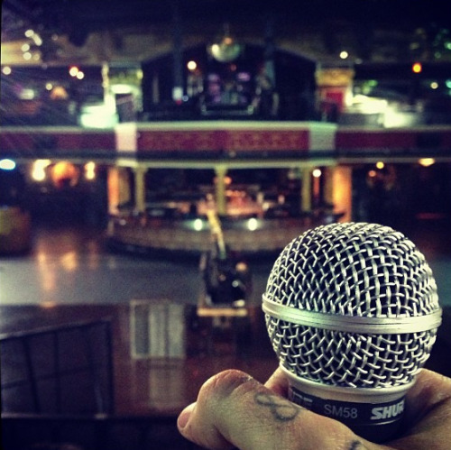 tailoredsheets:  “Sound check in Boston” - austincarlile on instagram