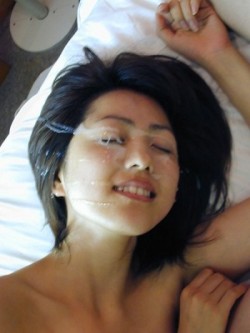 Gookfucktoys:  She Says She Has Trouble Sleeping Unless She Has Cum On Her Face,