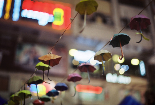 Umbrella memories.Causeway Bay, Hong Kong, 5 December 2014.
