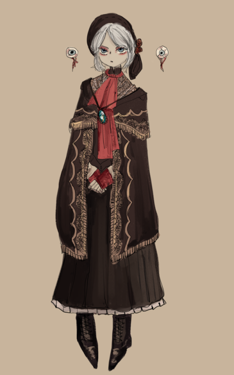 silvou:plain doll from bloodborne, one of my favorite game