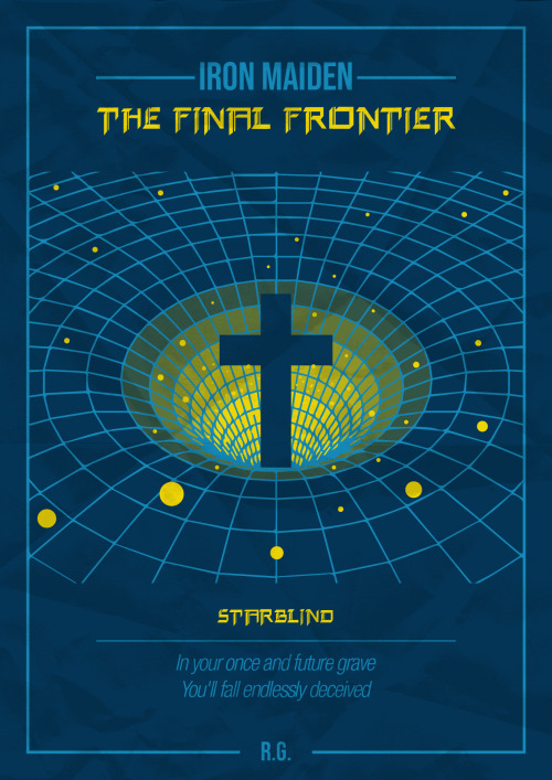 Minimalismo + Iron Maiden - “The Final Frontier”