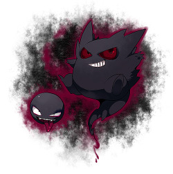 noahbodie:  Little ghost doodles by Yamipika.  If you don’t find the Haunter/Misdreavus one adorable I just don’t know what to tell you.