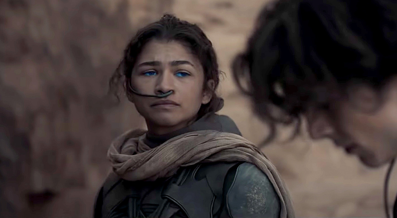 Zendaya as Chani in DUNE – 2021 #Zendaya#Dune#Chani#Fremen#Arrakis#classic#sci fi#afrofuturism