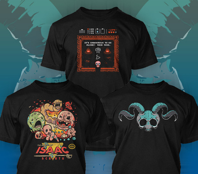 binding of isaac merch