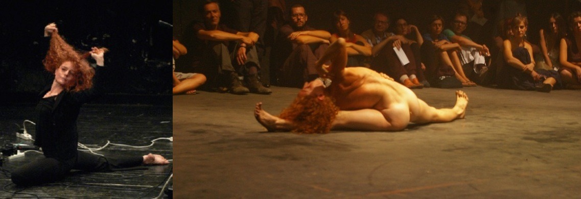 Alessandra Cristiani, Italian contemporary dancer and choreographer. Top picture: