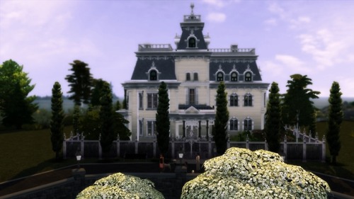 Second Empire Mansion - in the Gallery