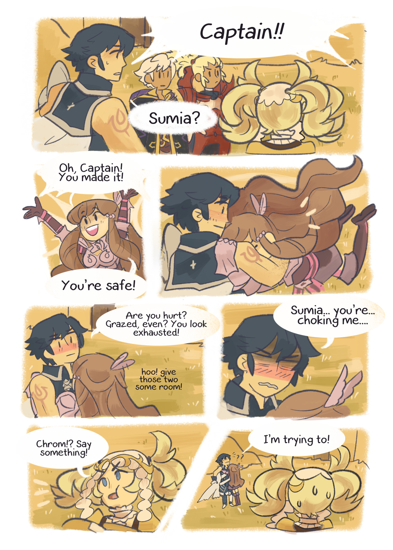 forsetiswind:  i’ve been working on this Chrom/Sumia commission for @crispytp​