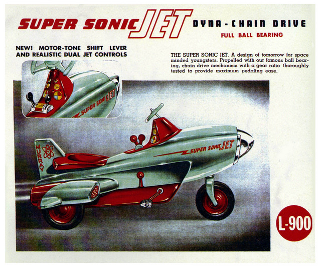 ai55:  Super Sonic Jet with Dyna-Chain Drive by paul.malon on Flickr. 