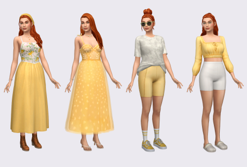 Sunny Dandelioncheerful • romantic • family-oriented EVERYDAYhair • bandana overlay • dress • boots 