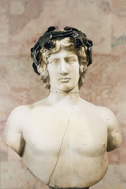 2seeitall:    Bust of Antinous as Dionysus