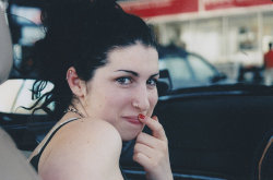 qhio:Amy as a teen in London.