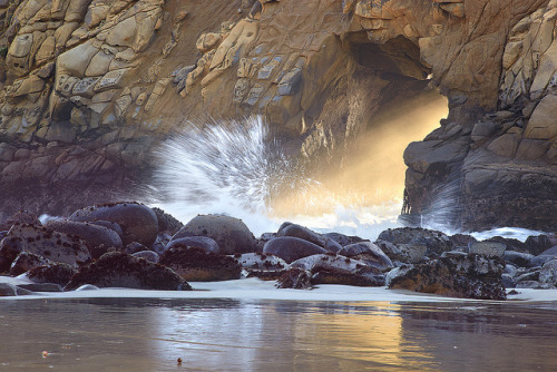 Light Force - Pfeiffer State Beach, California by PatrickSmithPhotography on Flickr.