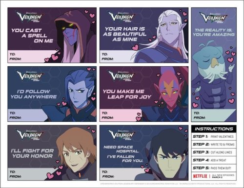 ace-pidge:This year the Galra side gets some cards!